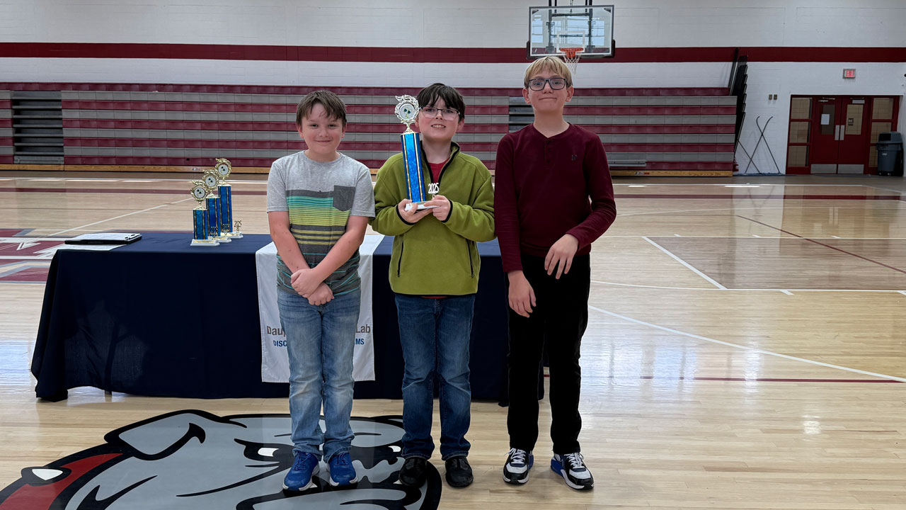 first place middle school winner in seapearch competition